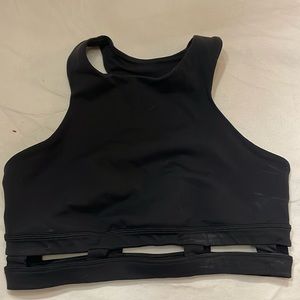 EXP Core performance black sports bra size medium